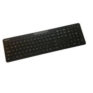 Macally Lightweight Wireless Keyboard-USB RF Dangle Underneath-Black-2.4G-GUC